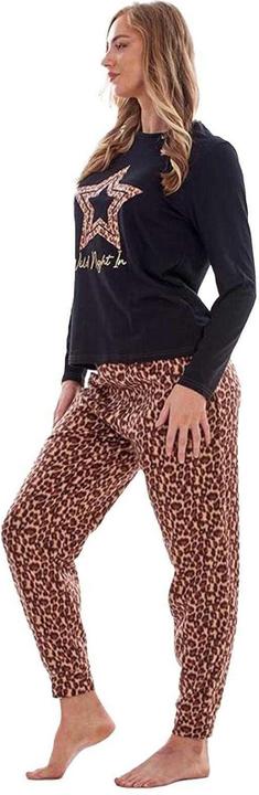 Immagine prodotto Keanu Set Pigiama Lungo LeopardatoMicropile Donna (38, 40)