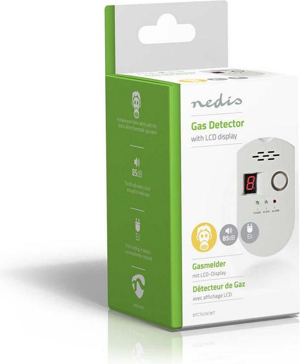 Image du produit Nedis Alarme gaz