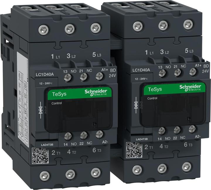 Actual product image Schneider Electric Reversing contactor LC2D40ABD