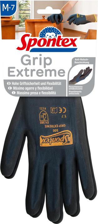 Produktbild Spontex Grip Extreme Gartenhandschuhe, Beschichtung: Nitrilschaum, Farbe: sortiert, Grösse: 7, Ausführung... (7)