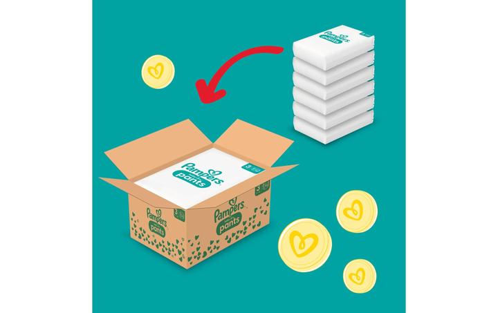 Actual product image Pampers Baby-Dry Pants (Size 3, Monthly box, 192 pcs.)