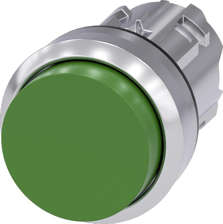 Produktbild Siemens Pushbutton 22mm green raised button