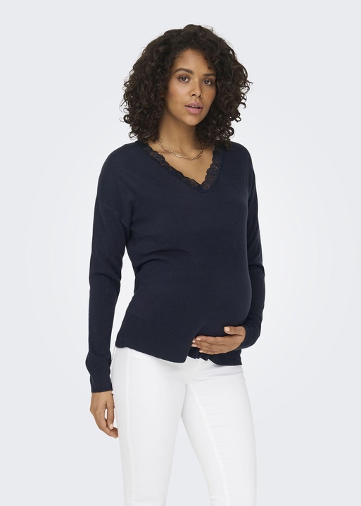 Produktbild Only Maternity Mama V-Ausschnitt Oberteil mit langen Ärmeln (XL)