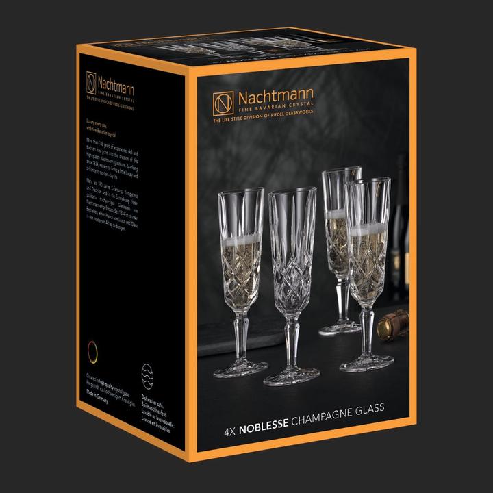 Produktbild Nachtmann Champagnerglas Noblesse (15.50 cl, 4 Gläser, Sektgläser)