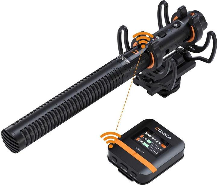 Actual product image Comica VM40