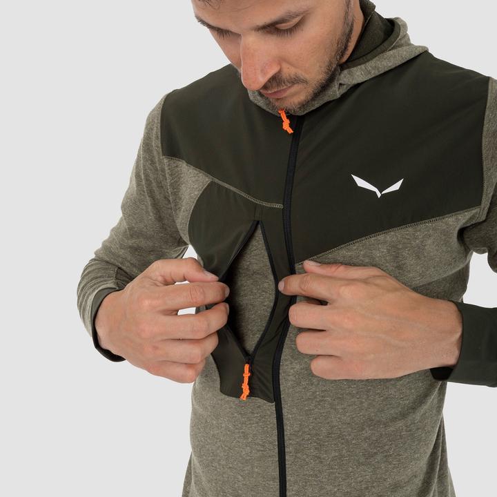 Image du produit Salewa Puez 2 Dry L/S Hood Tee à zip intégral (3XL)