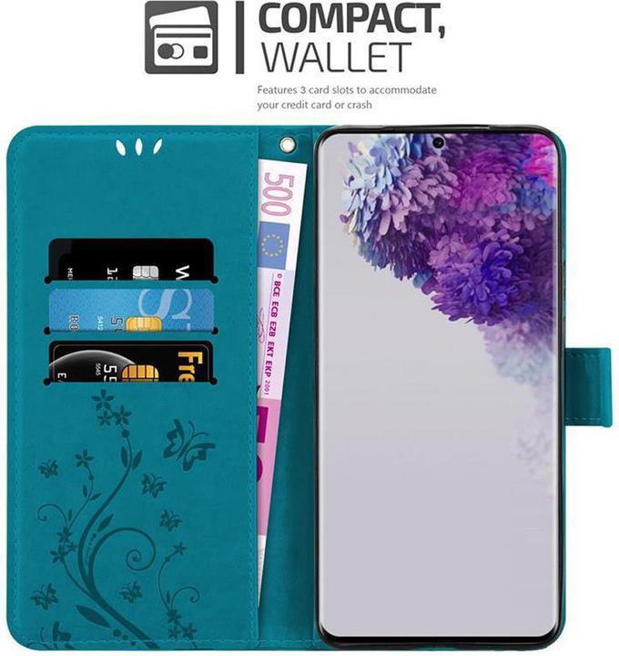 Produktbild Cadorabo Flower Book Cover (Samsung Galaxy S20 Ultra)