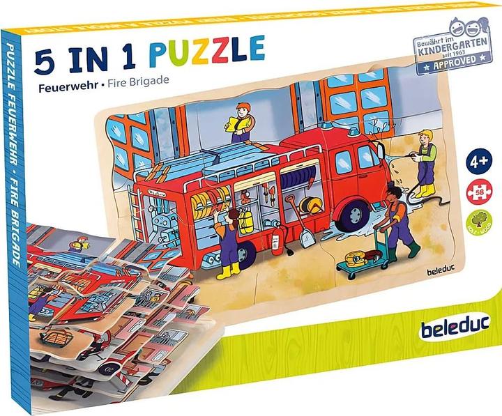 Immagine prodotto Beleduc Vigili del fuoco (58 pezzi)