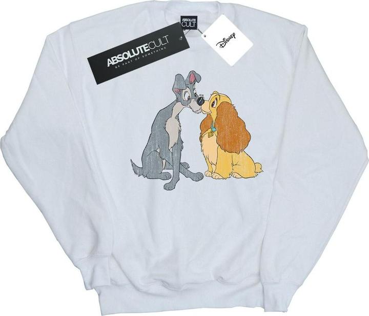 Produktbild Disney Lady And The Tramp Distressed Kiss Sweatshirt (3XL)