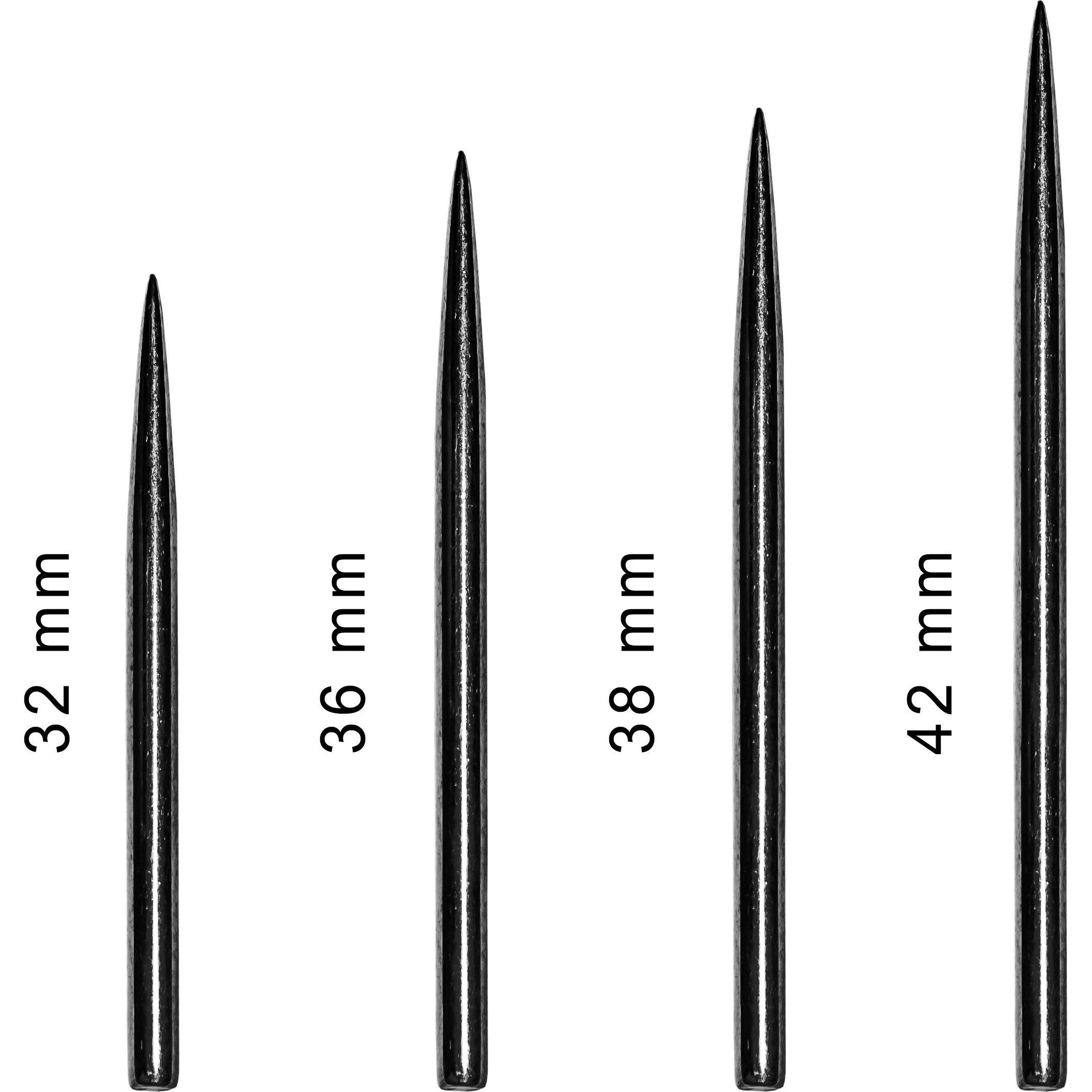 Bulls BULL'S Dartspitzen schwarz für Steeldarts 6 Satz