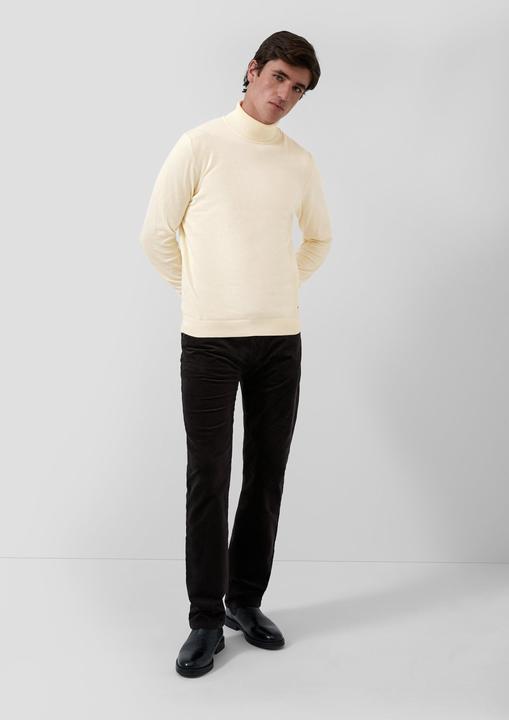 Produktbild s.Oliver Strickpullover Rollkragenpullover aus reiner Baumwolle (XL)