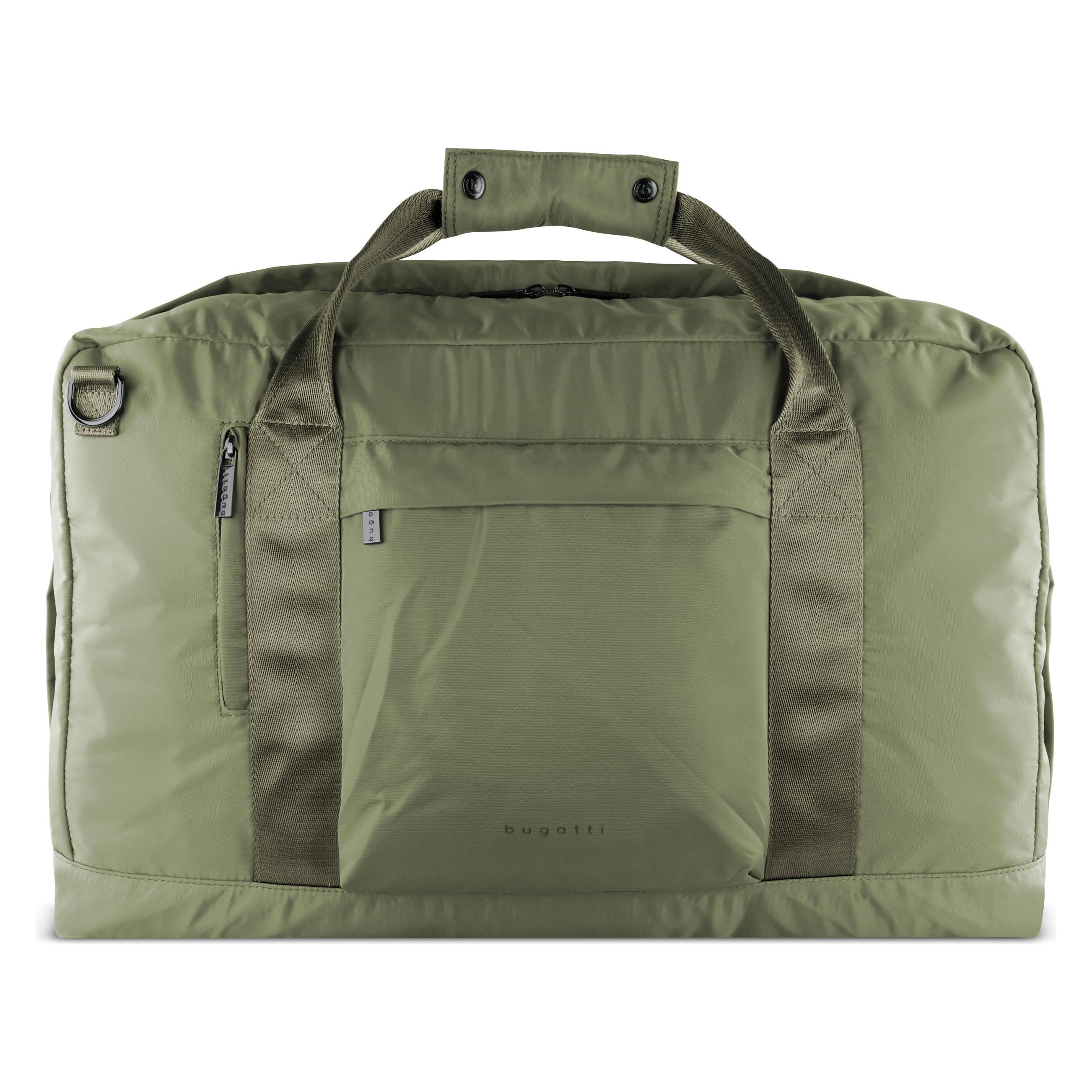 Bugatti, Unisex, Tasche, Elia Weekender Reisetasche 55 Cm, Grün, (36 l)