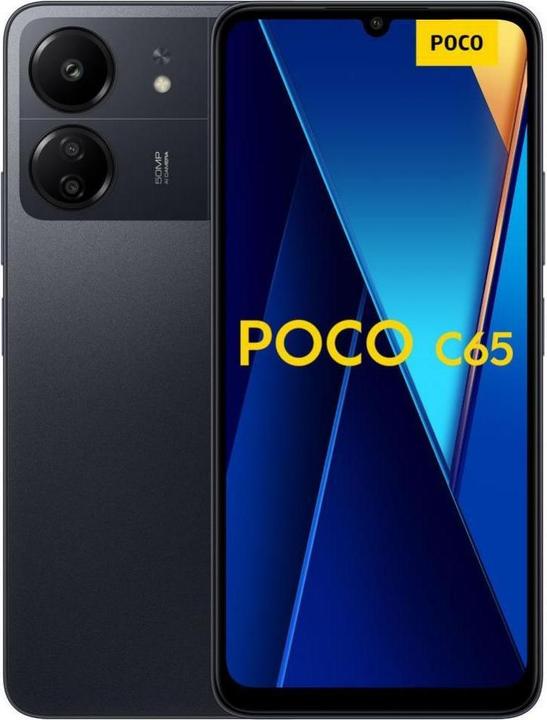 Image du produit Xiaomi Poco C65 (128 Go, Noir, 6.74", Double SIM, 4G)