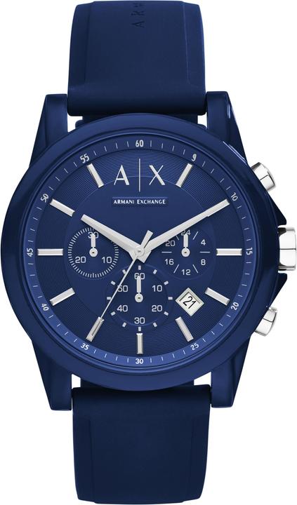 Armani Exchange Outerbanks (Orologio da polso analogico, Cronografo, 44 mm)