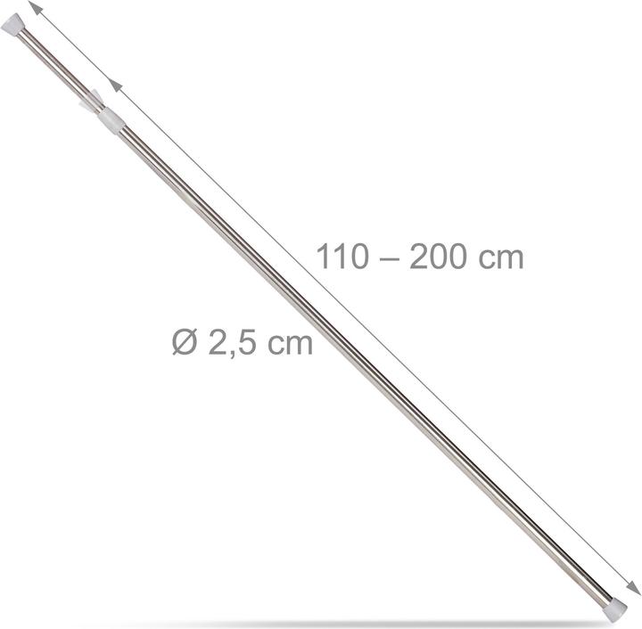 Produktbild Relaxdays Teleskopstange