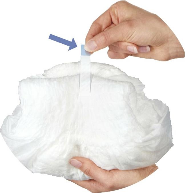 Actual product image Seni Active Super Pants disposable breathable waist 120-160cm 6 drops (10 x, Large plus)