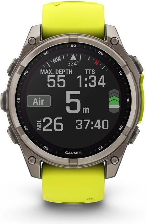 Produktbild Garmin Fenix 8 Solar Sapphire Titan (47 mm)