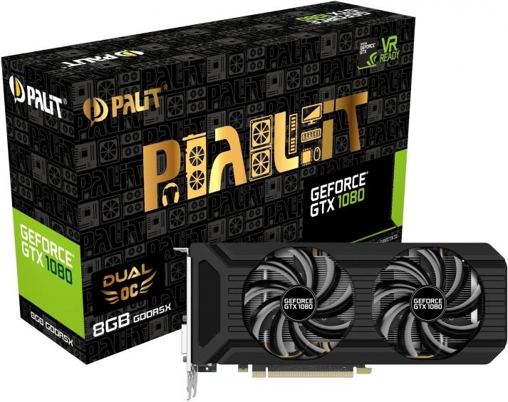 Produktbild Palit GeForce GTX 1080 DUAL OC (8 GB)