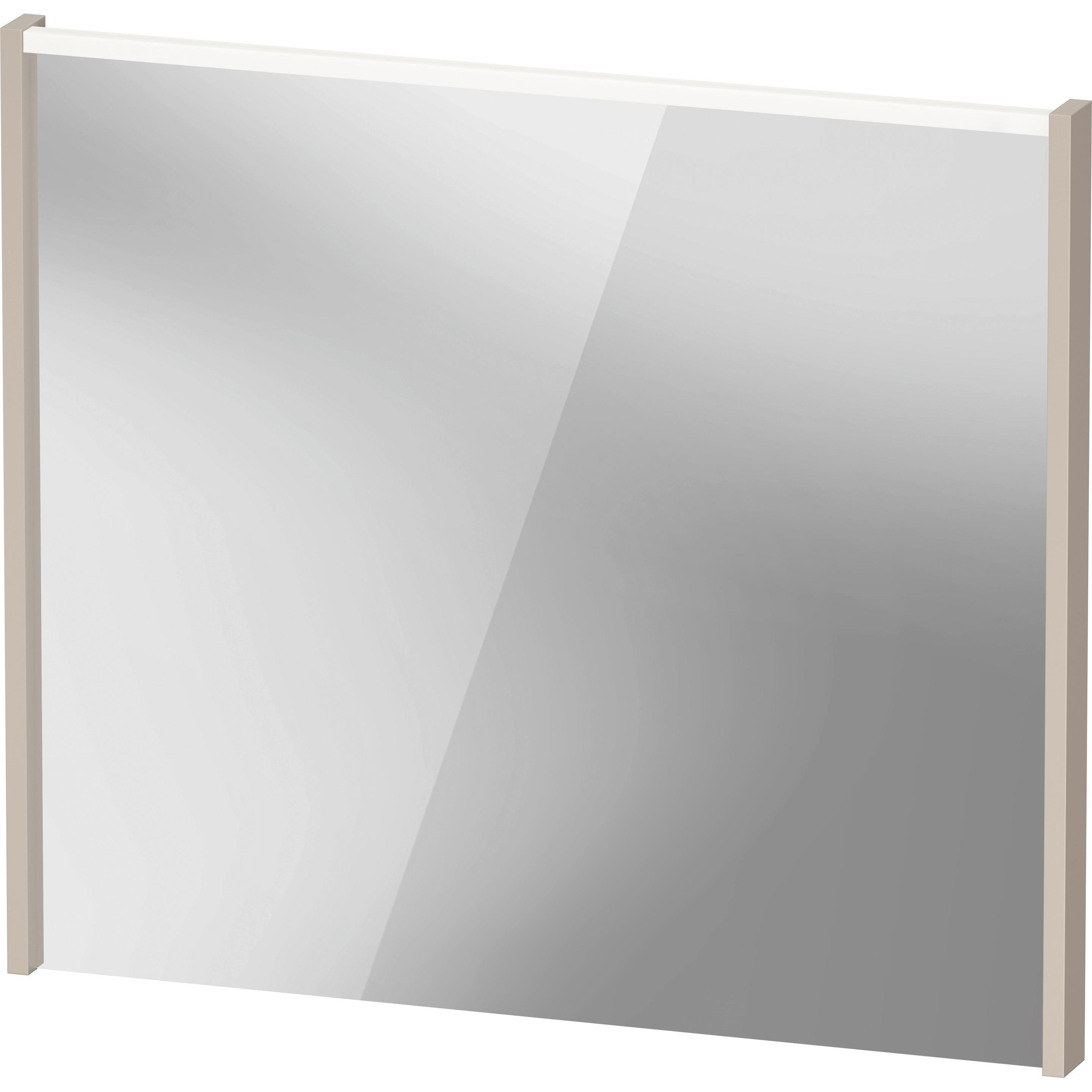 Duravit, Spiegelschrank, D-Code Spiegel, LED-Lichtfeld oben, 800x700mm, externer Lichtschalter notwendig, 6 W