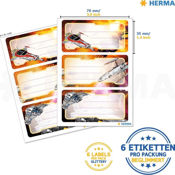 Produktbild HERMA Buchetiketten