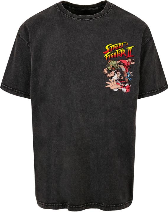 Produktbild Merchcode Streetfighter II Roster Oversize Tee - 187843 (M)