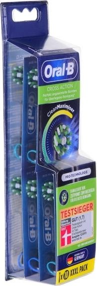 Actual product image Oral-B CrossAction Black with CleanMaximiser Technology Electric Toothbrush Heads (10 x)