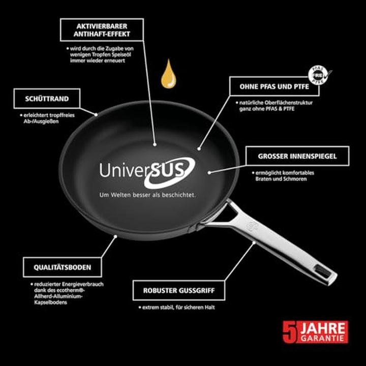 Produktbild Schulte-Ufer Bratpfanne (28 cm, Bratpfanne, Edelstahl)