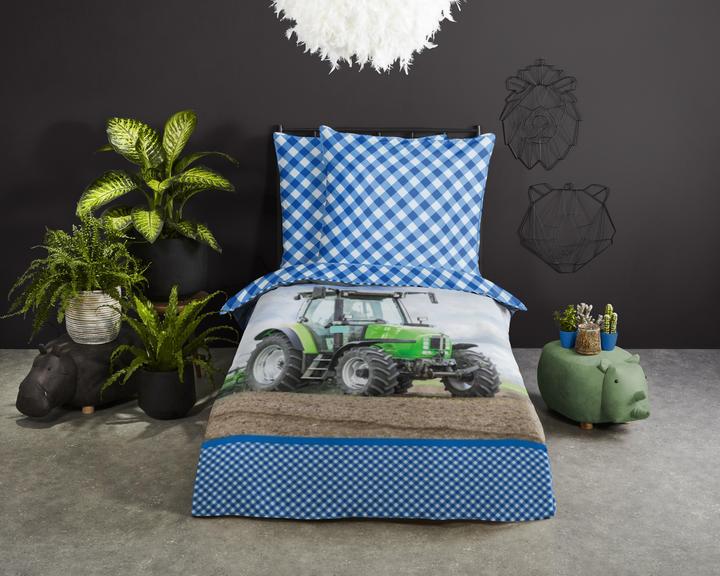 Immagine prodotto Good Morning Strong (Set di biancheria da letto, 140 x 200 cm, 70 x 90 cm)