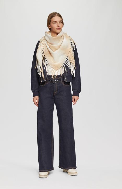 Produktbild S.Oliver Schal Gemusterter Schal mit Fransen