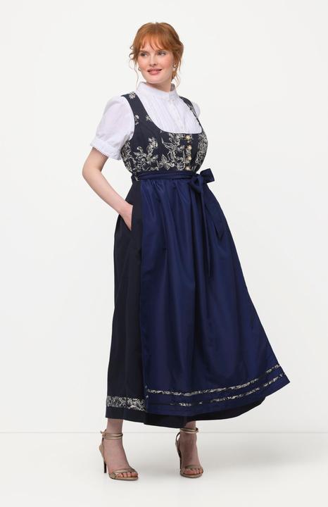 Actual product image Ulla Popken Floral Jacquard Dirndl (50)