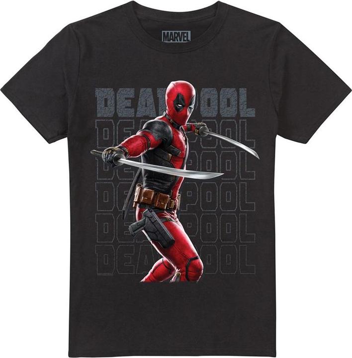 Produktbild Deadpool & Wolverine Wade Katanas TShirt (XXL)