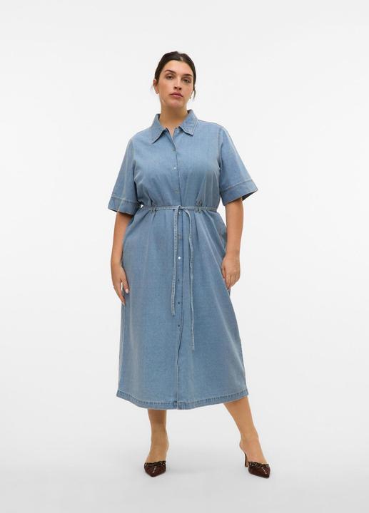 Produktbild Vero Moda VMCMELINDA Langes Kleid Jeanskleid (46)