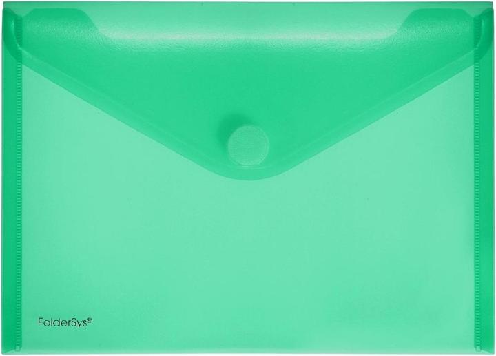 Image du produit Foldersys Pochette pour documents, DIN A5 paysage, fermeture velcro, PP (A5, 10 x)