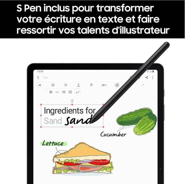 Actual product image Samsung Galaxy Tab S7 FE (WLAN only, 12.40", 64 GB, Mystic Pink)