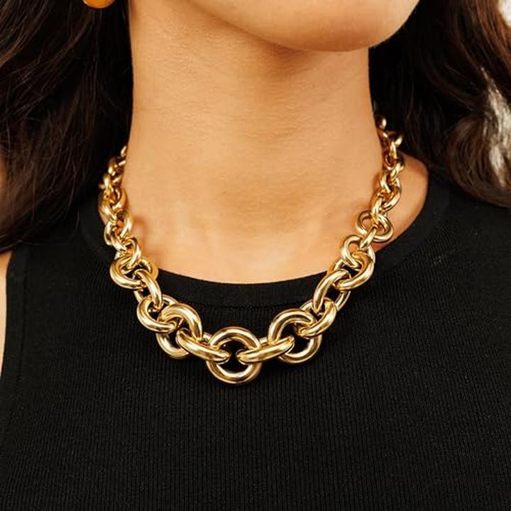 Produktbild Hugo Boss - Live Statement Solid Gold Plated Chain 1580734 (Edelstahl mit Gelbgold-Ionenbeschichtung)