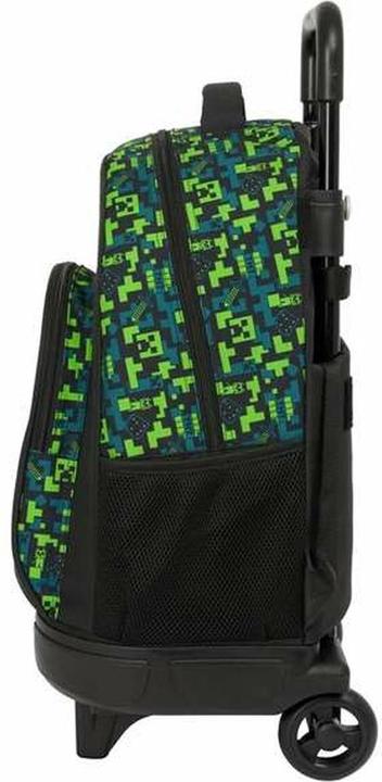 Actual product image Safta Minecraft TNT Rolling Backpack with Wheels, Compact, Detachable, for Kids, Comfortable and Versatile (22 l)