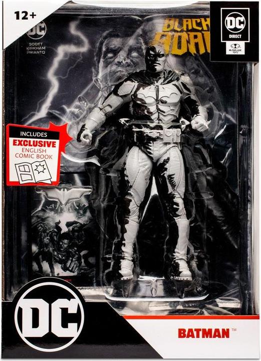Actual product image McFarlane AF DC Multiverse Page Punchers Batman Line Art VRT 17cm