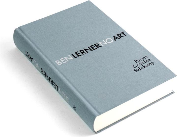 Actual product image No Art (German, Ben Lerner, 2021)