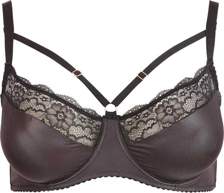 Image du produit Cottelli Collection Soutien-gorge à armatures mat-brillant avec dentelle (90 F)