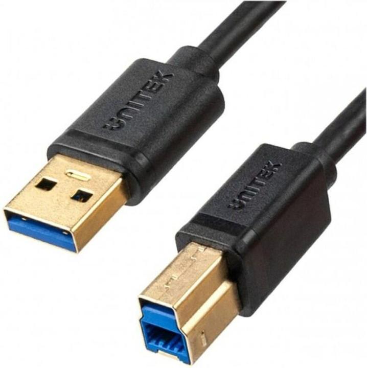 Unitek C14095BK USB-A to USB 3.0 Printer Cable 2m (2 m, USB 2.0)
