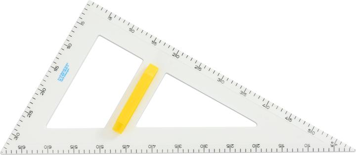Image du produit Equerre de tableau noir, à côtés inégaux, 60 cm