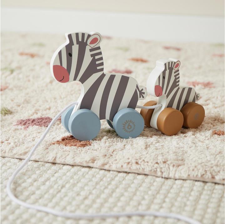 Produktbild Bieco Nachziehtier Zebra