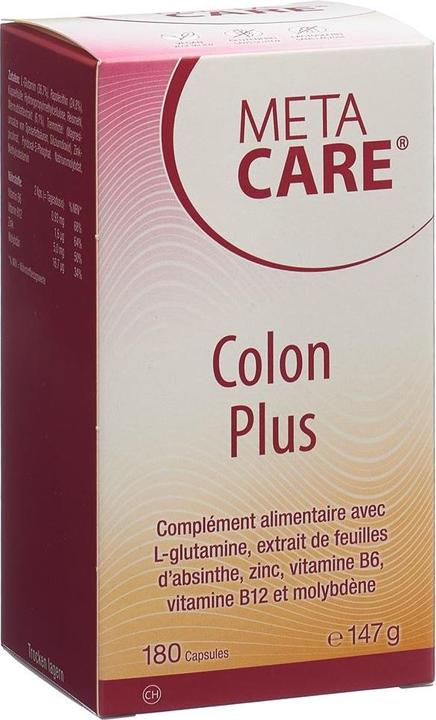 Actual product image Meta Care Colon Plus Caps (180 pcs., Capsules, 216 g)