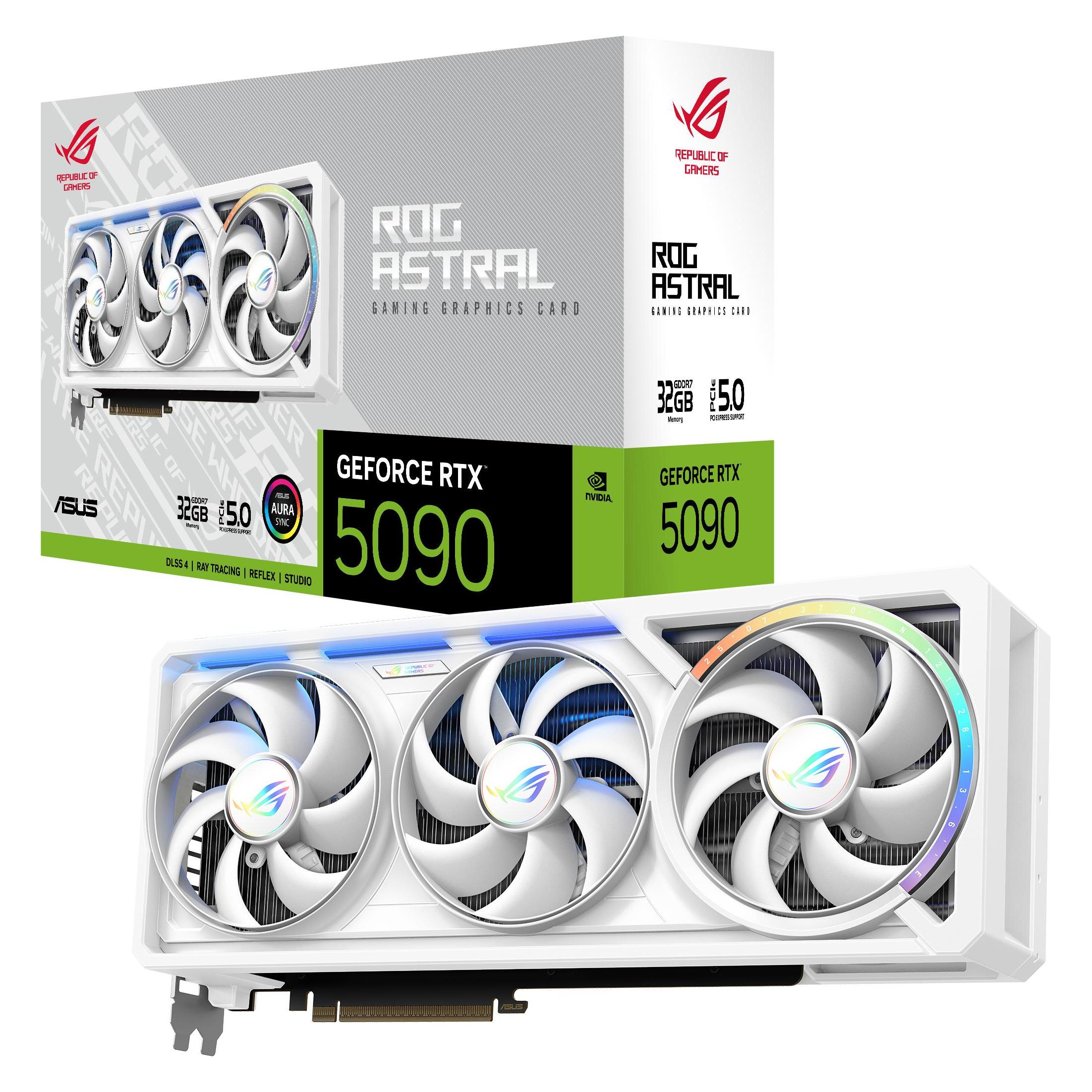 ASUS ROG Astral GeForce RTX 5090 White - buy at Galaxus - Galaxus