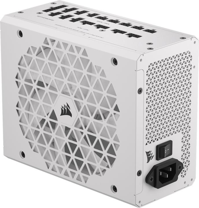 Corsair RMx Shift White Series, RM1200x Shift White, 1200 Watt, 80 PLUS GOLD Certified, Fully Modular Power (1200 W)