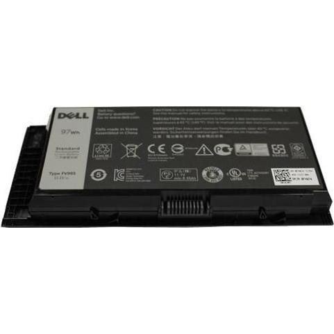 Dell Primary Battery (9 Zellen, 7200 mAh), Notebook Akku, Schwarz