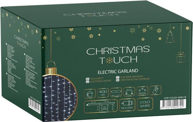 Actual product image Christmas To LED light curtain Christmas Touch, 4 m, cold white