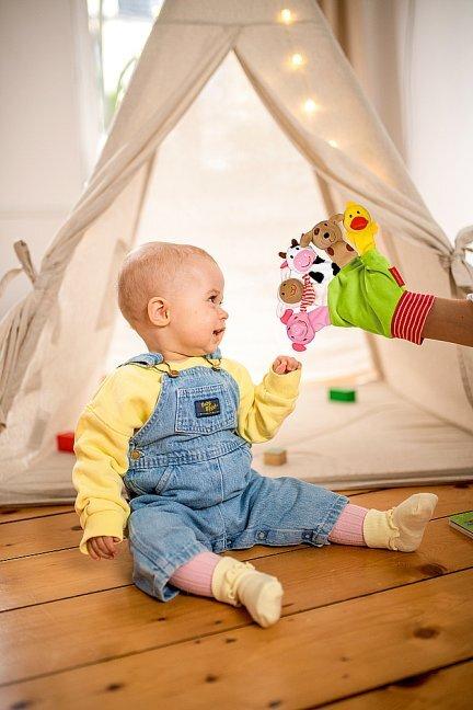 Image du produit Mon gant de marionnettes préféré : Tous mes petits doigts veulent être des animaux aujourd'hui