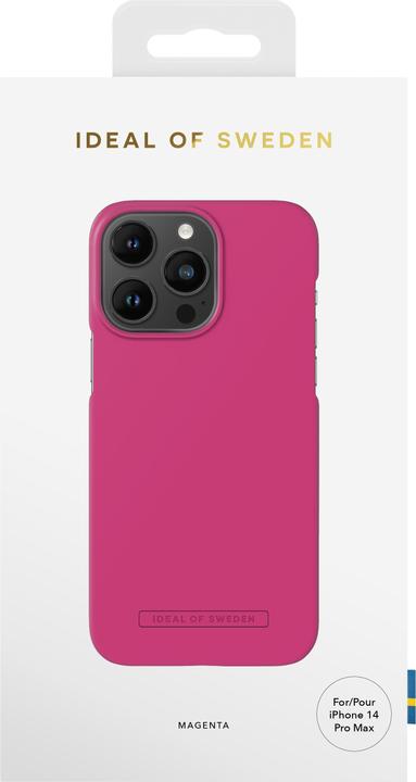 Actual product image iDeal Of Sweden Designer Hard Cover Magenta (Apple iPhone 14 Pro Max)