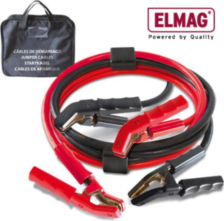 Image du produit Elmag Kit de câbles de démarrage max. 1000 A, pôles entièrement isolés (1000 A)